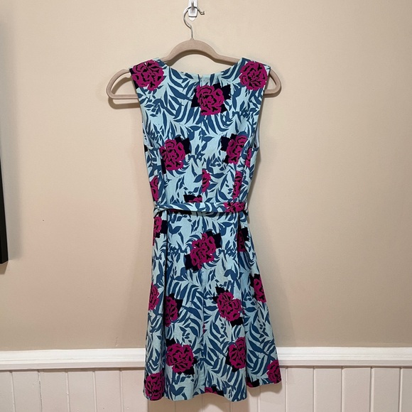 Plenty by Tracey Reese cotton dress with belt size 4 - Picture 4 of 9